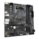 GIGABYTE B550M K Motherboard - AMD Ryzen 5000, DDR4-4733, PCIe 4.0/3.0 M.2, 1GbE, USB 3.2 Gen 1