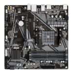 GIGABYTE B550M K Motherboard - AMD Ryzen 5000, DDR4-4733, PCIe 4.0/3.0 M.2, 1GbE, USB 3.2 Gen 1