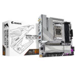 GIGABYTE B650M AORUS ELITE Motherboard - AMD Ryzen 9000, DDR5, PCIe 5.0 M.2, 2.5GbE, WiFi 6E