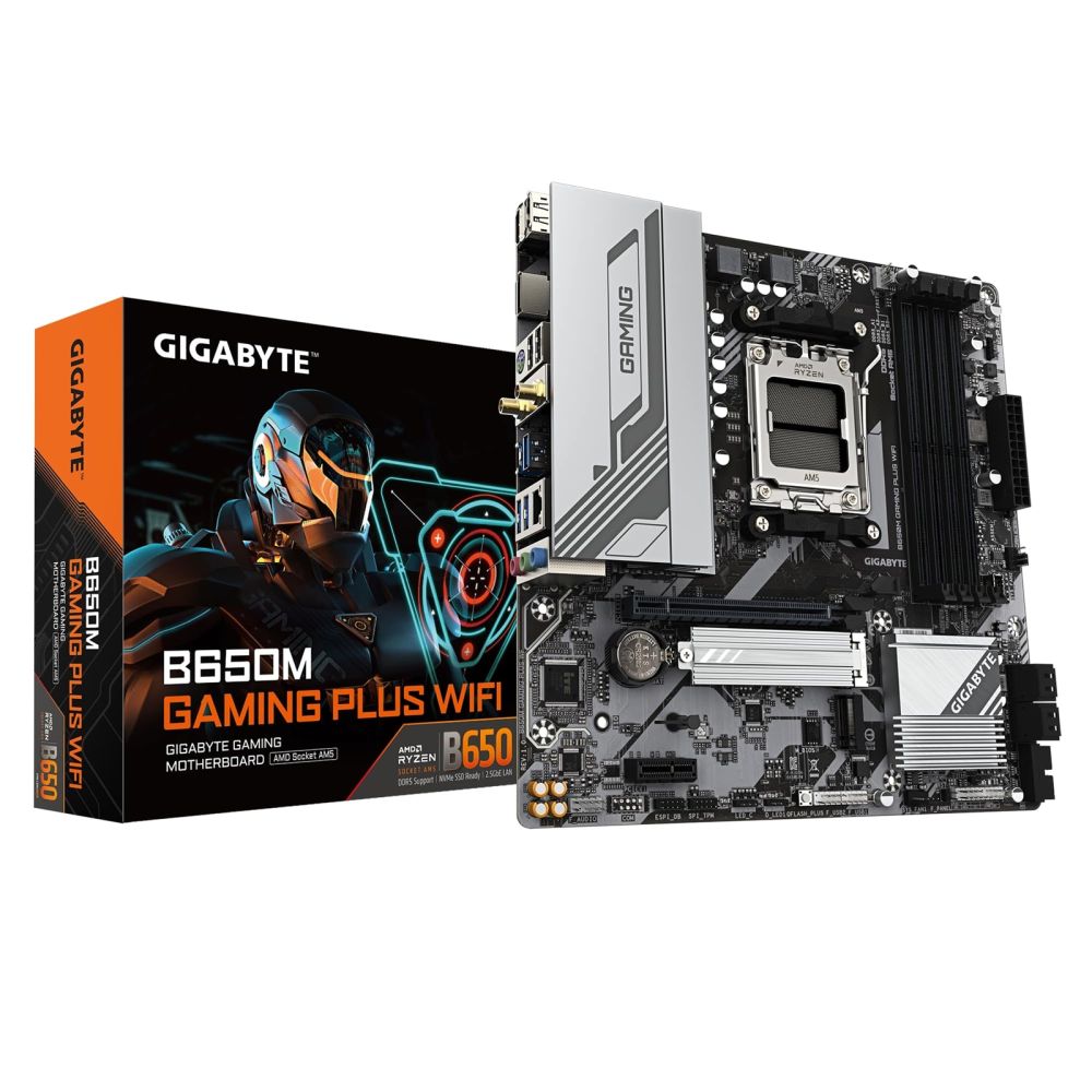 Gigabyte B650M GAMING PLUS WIFI AM5 Motherboard
