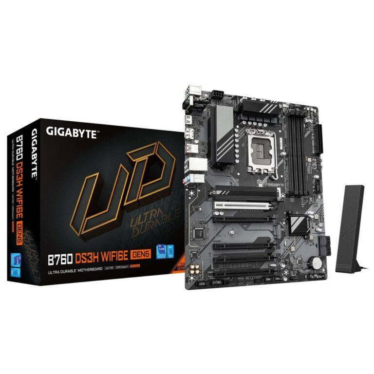 Gigabyte B760 DS3H WIFI6E Motherboard