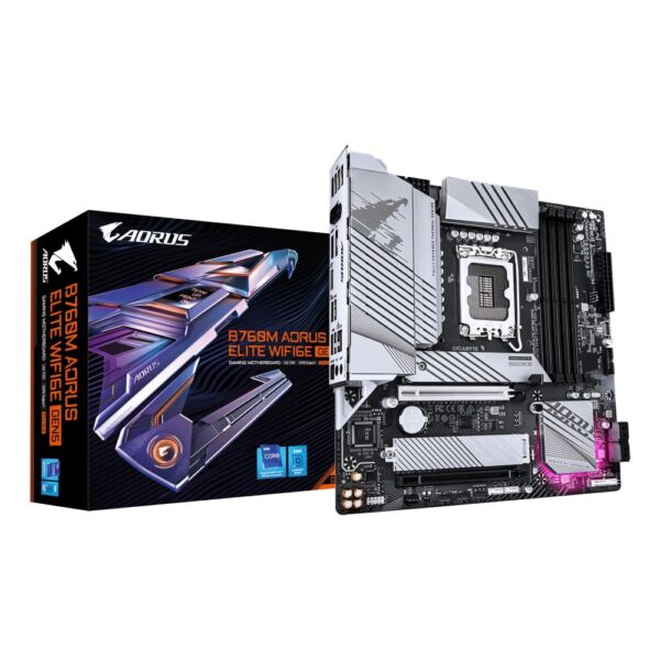 GIGABYTE B760M AORUS ELITE WiFi6E Motherboard