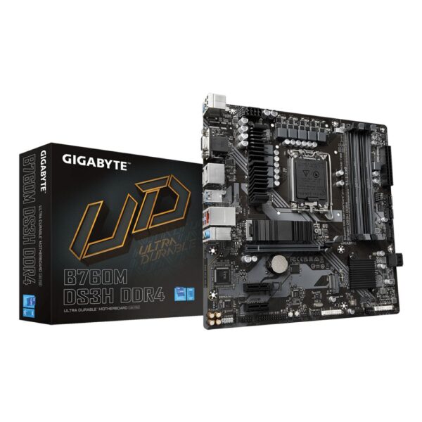 GIGABYTE B760M DS3H DDR4 Motherboard for Intel 14th Gen CPUs