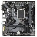 GIGABYTE B760M H DDR4 Motherboard - Intel 14th Gen, 6+1+1 VRM, 3200MHz DDR4, PCIe 4.0 M.2, GbE, USB 3.2