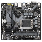 GIGABYTE B760M H DDR4 Motherboard - Intel 14th Gen, 6+1+1 VRM, 3200MHz DDR4, PCIe 4.0 M.2, GbE, USB 3.2
