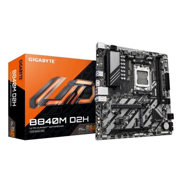GIGABYTE B840M D2H AMD Ryzen 9000 Motherboard
