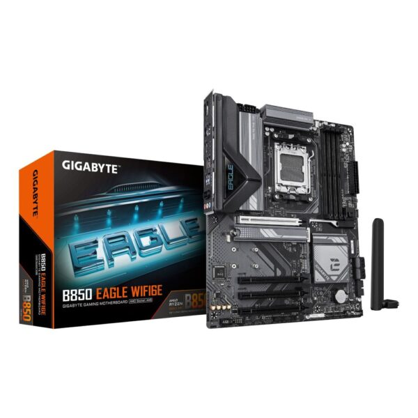 GIGABYTE B850 EAGLE Motherboard - AMD Ryzen 9000, DDR5, PCIe 5.0, WIFI 6E