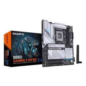 GIGABYTE B860 GAMING X WIFI6E Motherboard - Intel Core Ultra, 12+1+2+1 VRM, DDR5, PCIe 5.0 + 2xPCIe 4.0 M.2, 2.5GbE, WIFI 6E, USB4