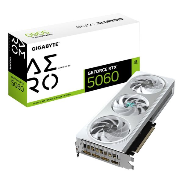 GIGABYTE GeForce RTX 5060 AERO OC 8G Graphics Card