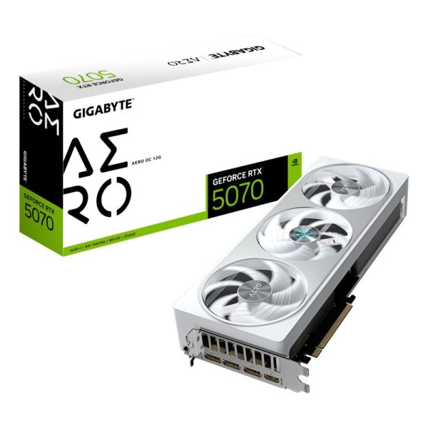 GIGABYTE GeForce RTX 5070 AERO OC 12G Graphics Card