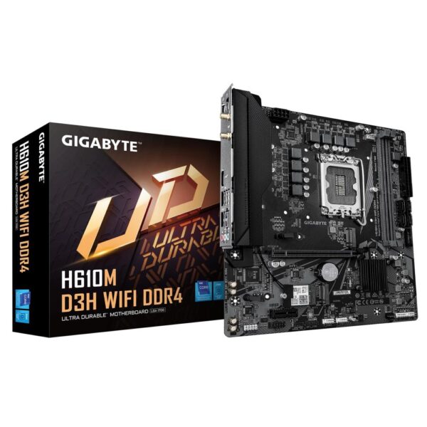 Gigabyte H610M D3H WIFI Micro-ATX Motherboard