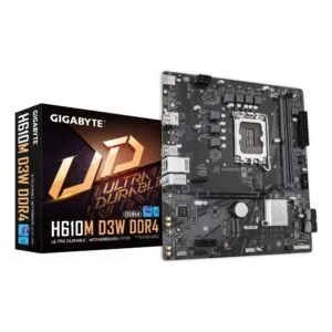 GIGABYTE H610M D3W DDR4 Motherboard for 14th Gen Intel CPUs