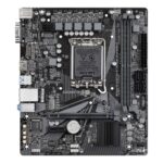 GIGABYTE H610M H V3 DDR4 Motherboard - Intel Core 14th CPUs, 4+1+1 VRM, DDR4 3200MHz, PCIe 3.0 M.2, GbE LAN