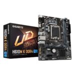 GIGABYTE H610M K DDR4 Motherboard for Intel 14th Gen CPUs