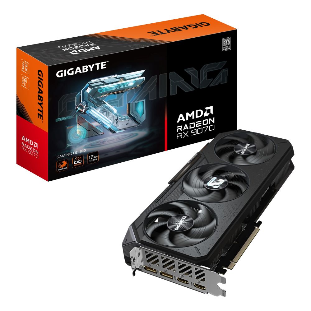 GIGABYTE Radeon RX 9070 GAMING OC 16G Graphics Card
