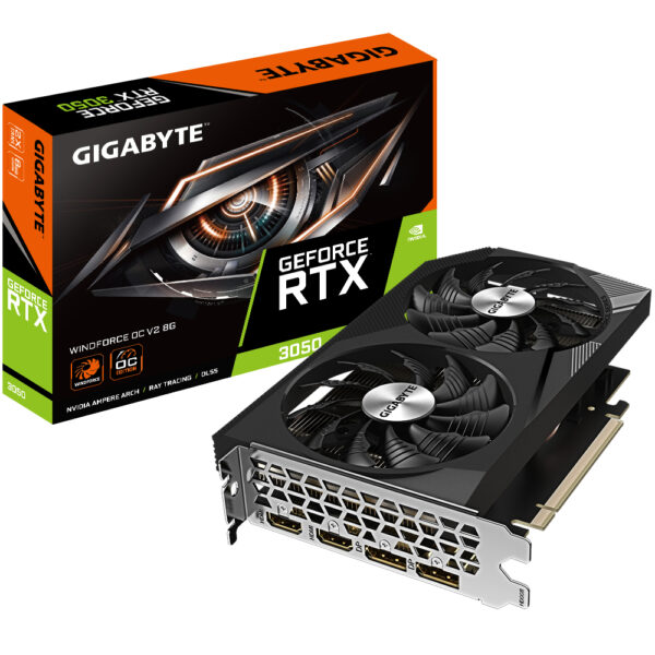 GIGABYTE RTX 3050 WINDFORCE OC 8G