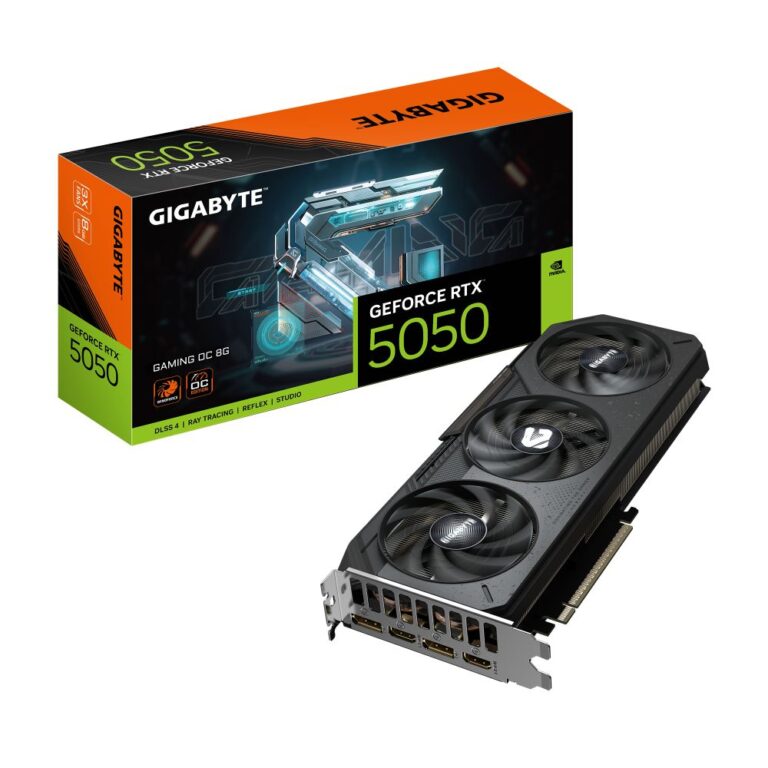 GIGABYTE RTX 5050 Gaming OC 8G Graphics Card