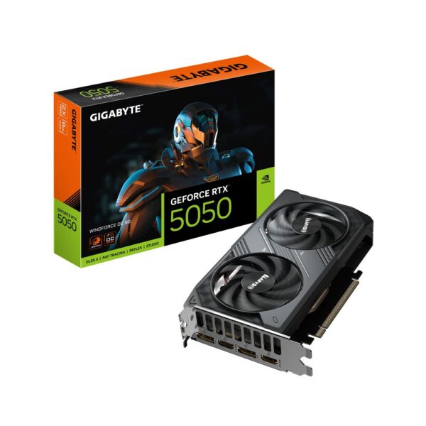 GIGABYTE RTX 5050 WINDFORCE OC 8G Graphics Card
