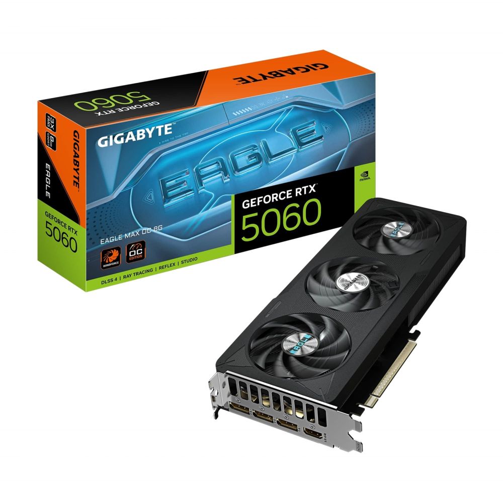 Gigabyte RTX 5060 EAGLE MAX OC 8GB Graphics Card