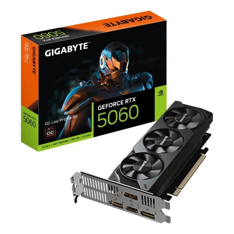 GIGABYTE RTX 5060 Low Profile 8GB Graphics Card