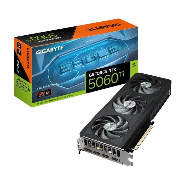 GIGABYTE RTX 5060 Ti EAGLE MAX 16GB OC Graphics Card