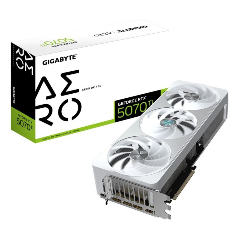 GIGABYTE RTX 5070 Ti AERO OC 16GB Graphics Card
