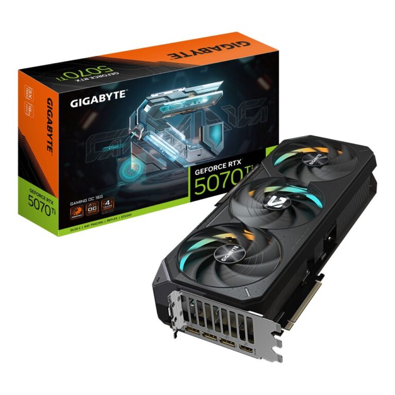 GIGABYTE RTX 5070 Ti Gaming OC 16GB Graphics Card