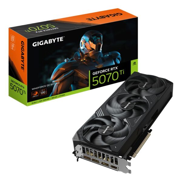 GIGABYTE RTX 5070 Ti WINDFORCE OC SFF 16GB Graphics Card