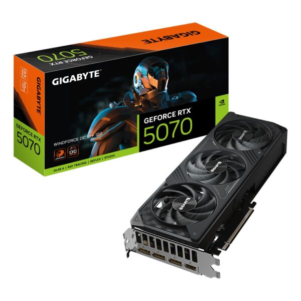 GIGABYTE RTX 5070 WINDFORCE OC 12G Graphics Card