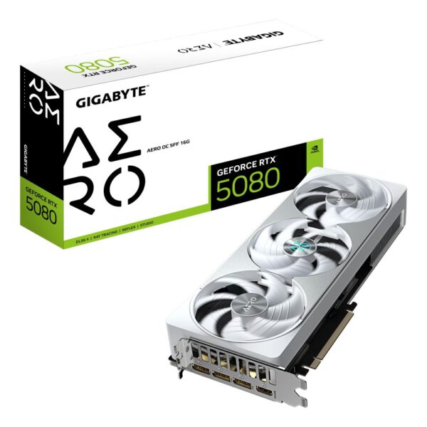 GIGABYTE RTX 5080 AERO OC SFF 16GB Graphics Card