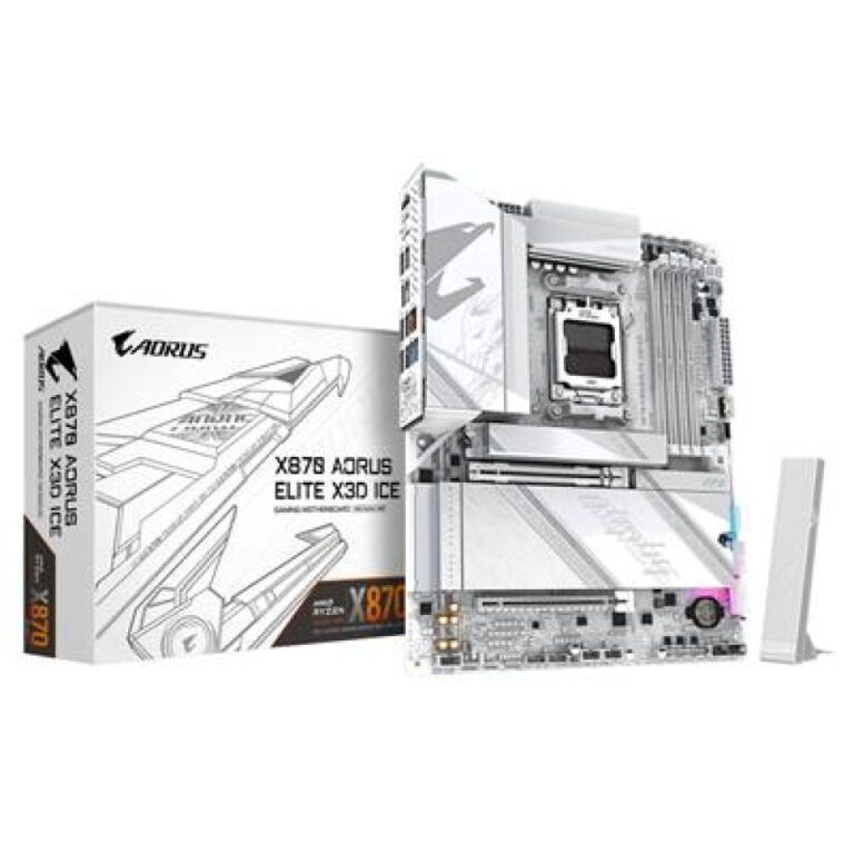 Gigabyte X870 AORUS ELITE X3D AMD AM5 Motherboard