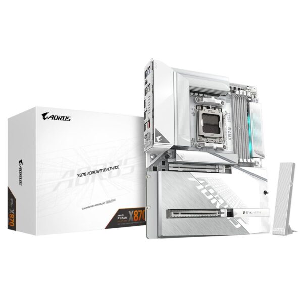 Gigabyte X870 AORUS STEALTH ICE Motherboard