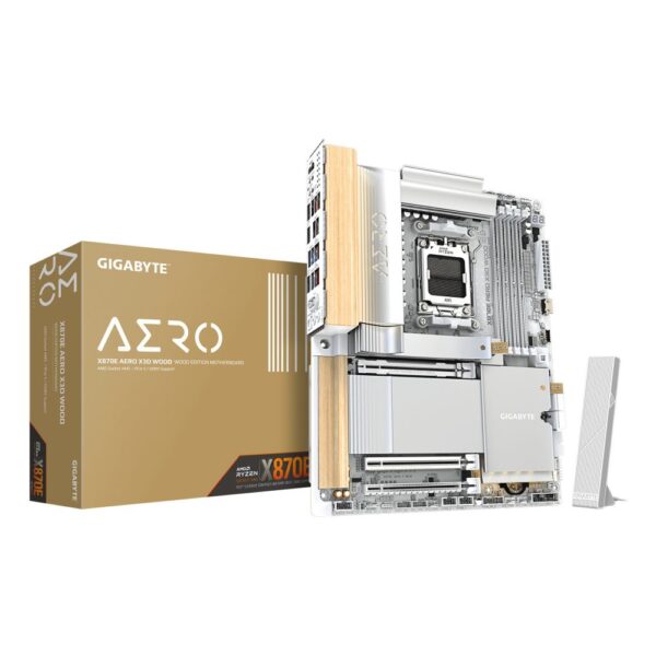 GIGABYTE X870E AERO X3D Motherboard - AMD Ryzen 9000, DDR5, PCIe 5.0