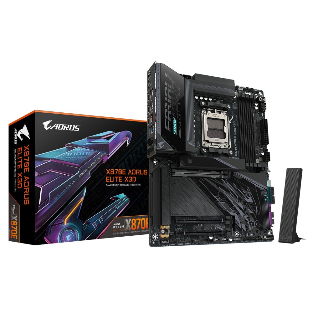 Gigabyte X870E AORUS ELITE X3D Motherboard