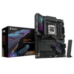 Gigabyte X870E AORUS PRO X3D Motherboard, AM5, ATX, DDR5, M.2, Wi-Fi 7