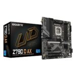 GIGABYTE Z790 D AX Motherboard - Intel 14th Gen, DDR5, PCIe 4.0 M.2, Wi-Fi 6E