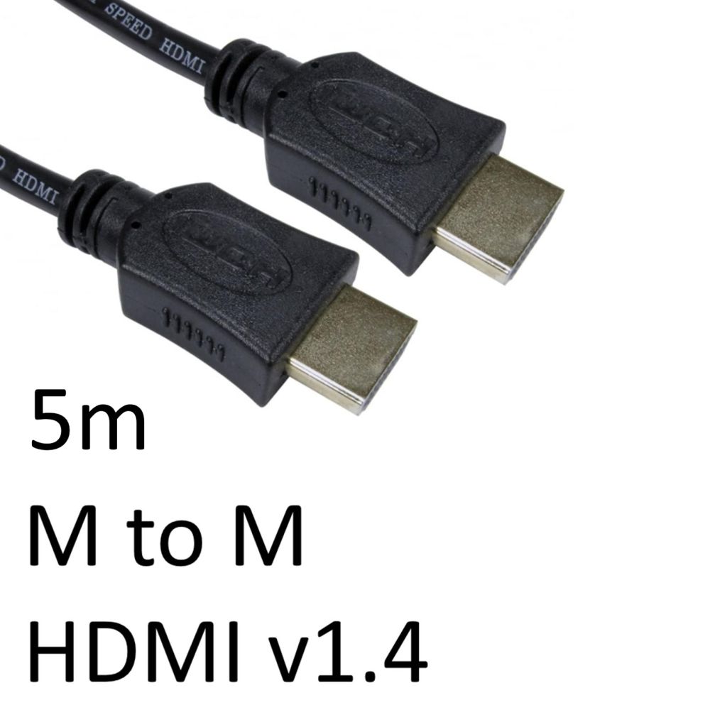 HDMI 1.4 5m Black Display Cable