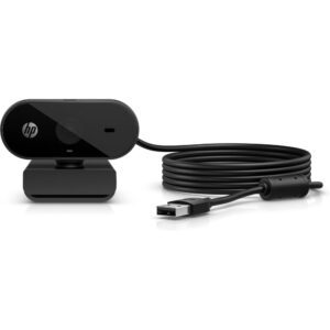 HP 325 FHD Webcam (1080p, 5MP, Built-in Mic, USB-A)