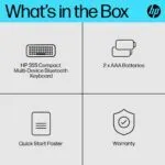 HP 355 Compact Bluetooth Keyboard