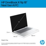 HP OmniBook X 16" 2-in-1 Touchscreen Laptop