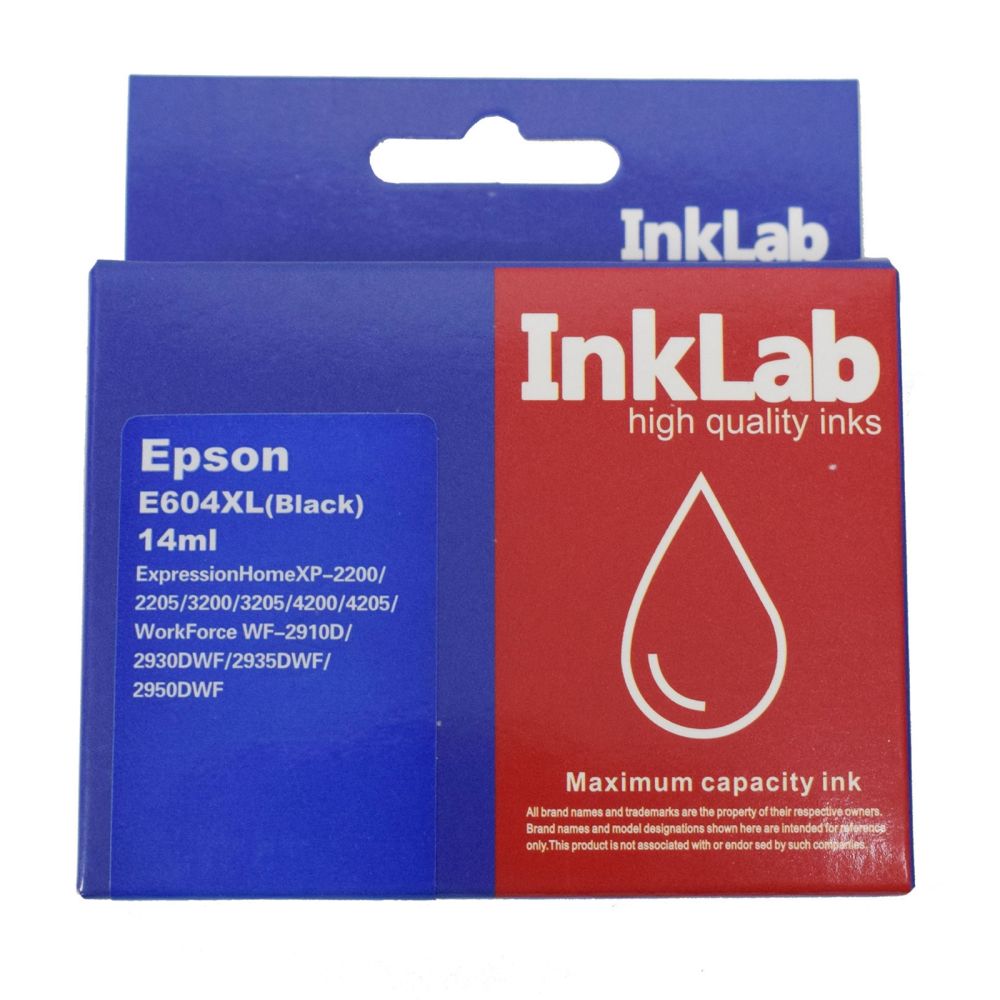 InkLab 604 Black Ink Replacement