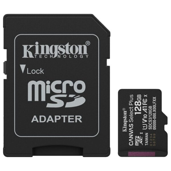 Kingston 128GB Micro SD UHS-I Card