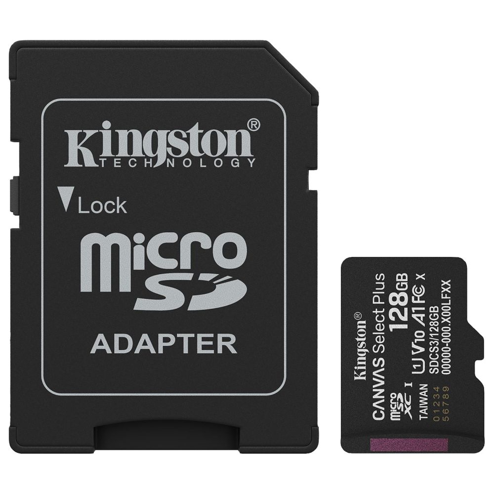 Kingston 128GB Micro SD UHS-I Card