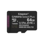 Kingston 64GB microSDXC Canvas Select Plus