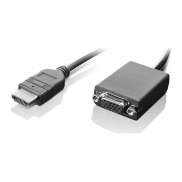 Lenovo HDMI/VGA Cable 0.2m Black