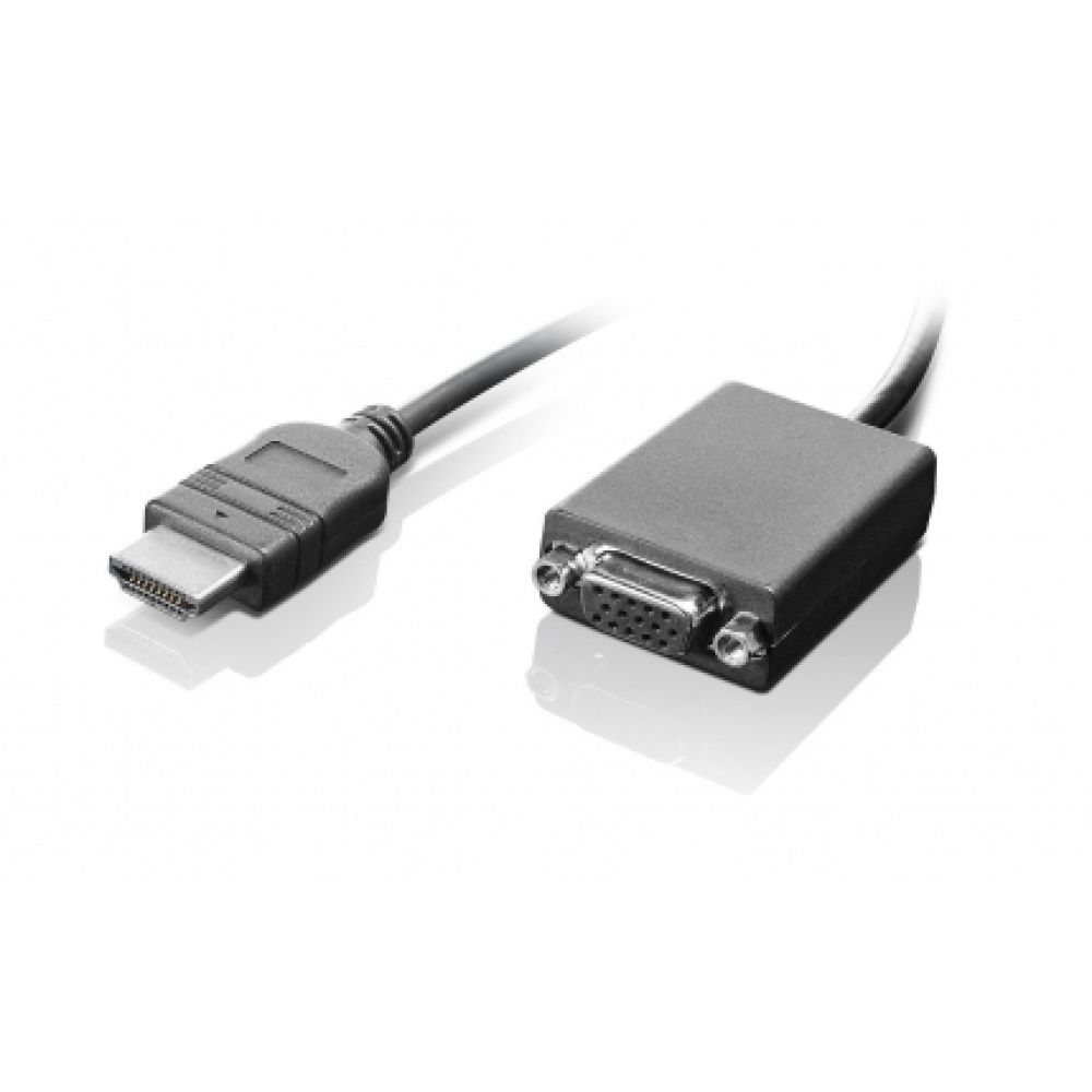 Lenovo HDMI/VGA Cable 0.2m Black