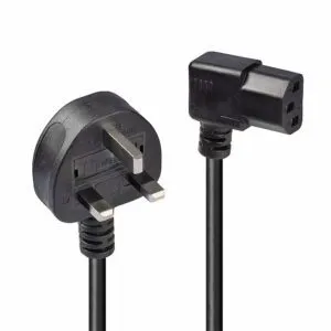 Lindy 1m UK IEC C13 Power Cable