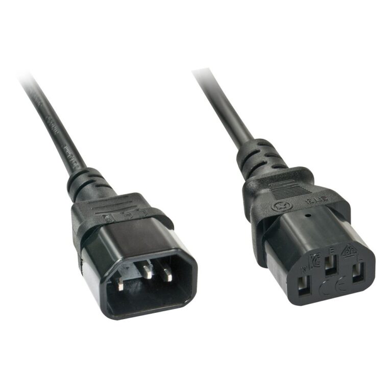 Lindy 2m Power Extension Cable