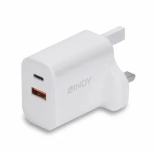 Lindy 30W USB Type A & C Charger