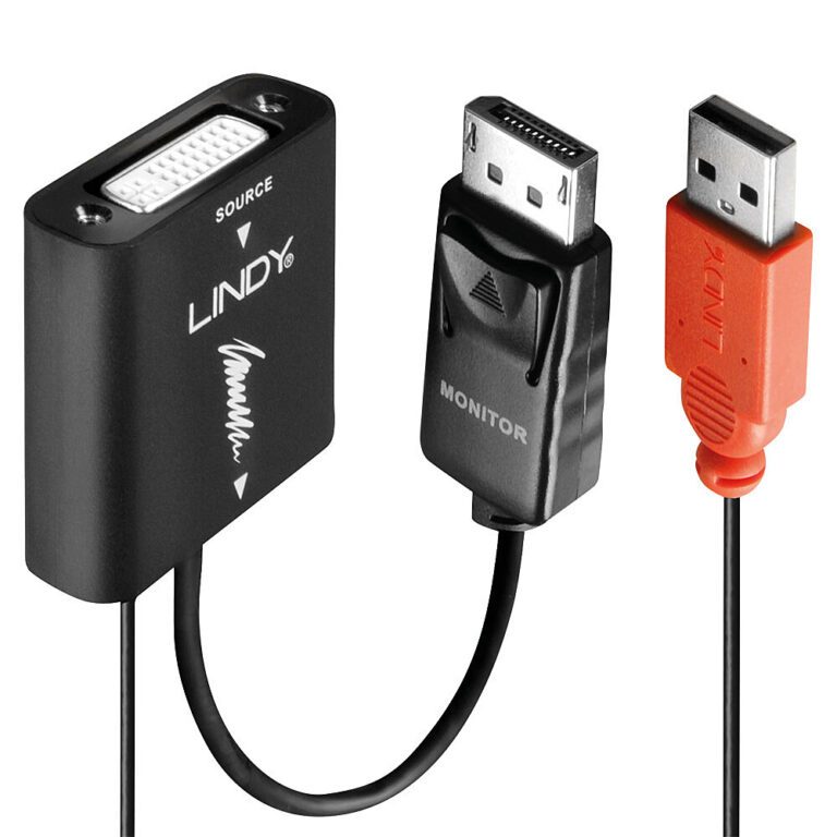 Lindy DVI to DisplayPort Converter